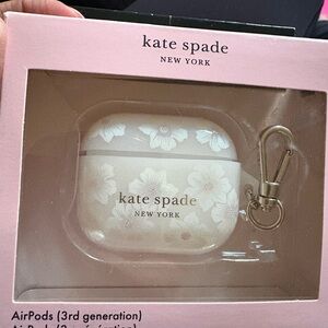 kate spade New York Floral AirPods Case - Cream